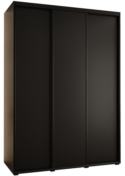 Szafa przesuwna 60 Cannes 1 180 czarny+czarny+czarny 176738