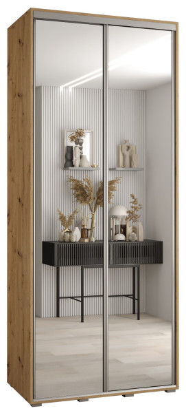 Szafa przesuwna 60 Cannes 2 110 artisan+artisan+srebrny 172370