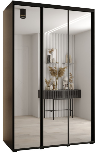 Szafa przesuwna 60 Cannes 2 150 czarny+czarny+czarny 172383